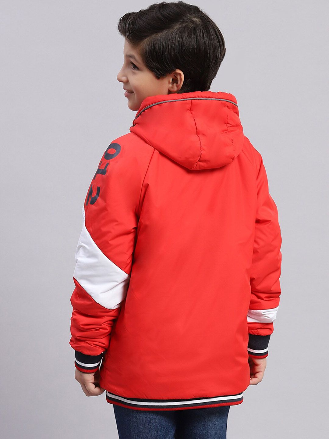 Monte Carlo Boys Colourblocked Lightweight Padded Jacket