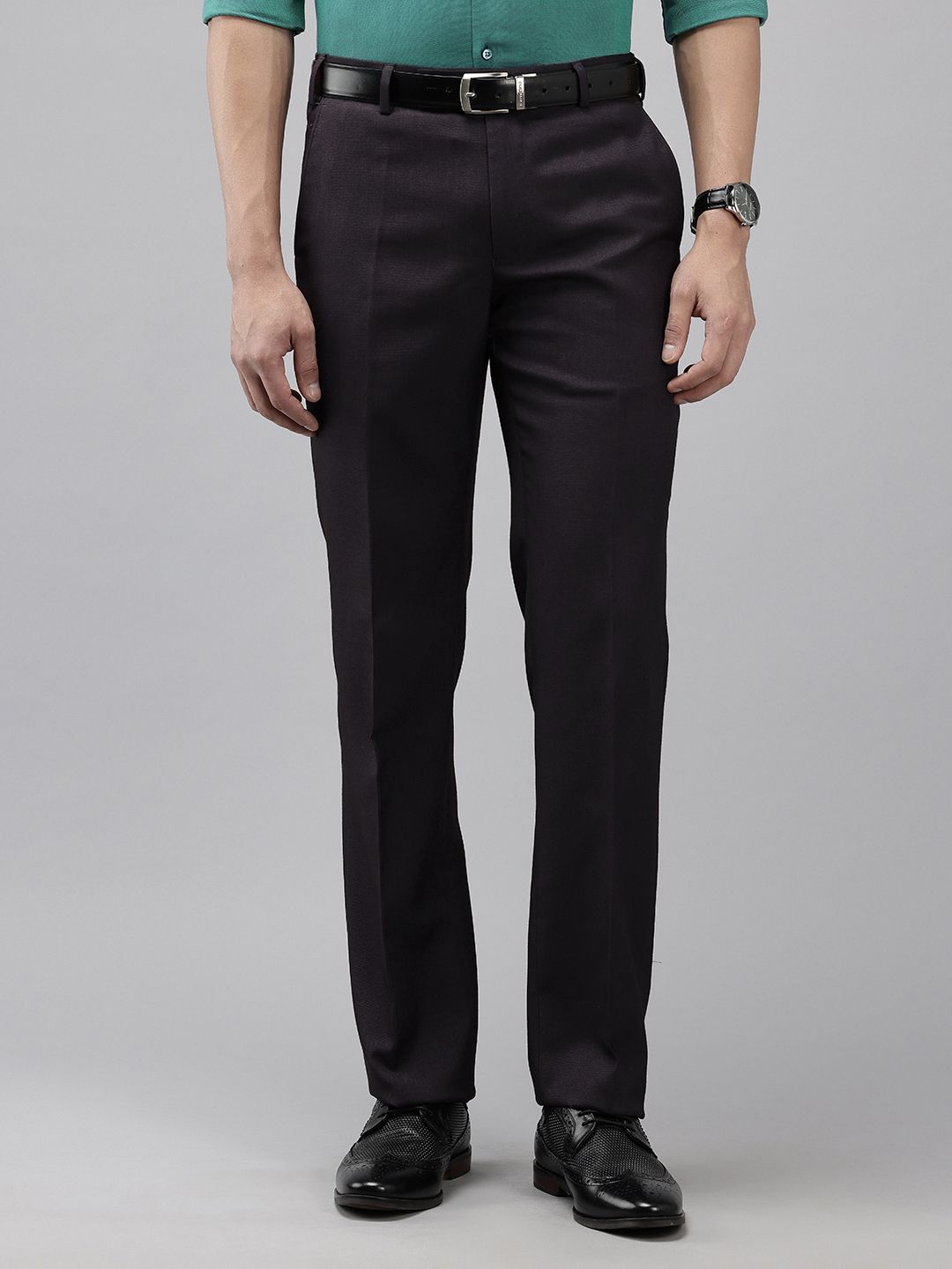 Park Avenue Men Regular Fit Formal Trousers
