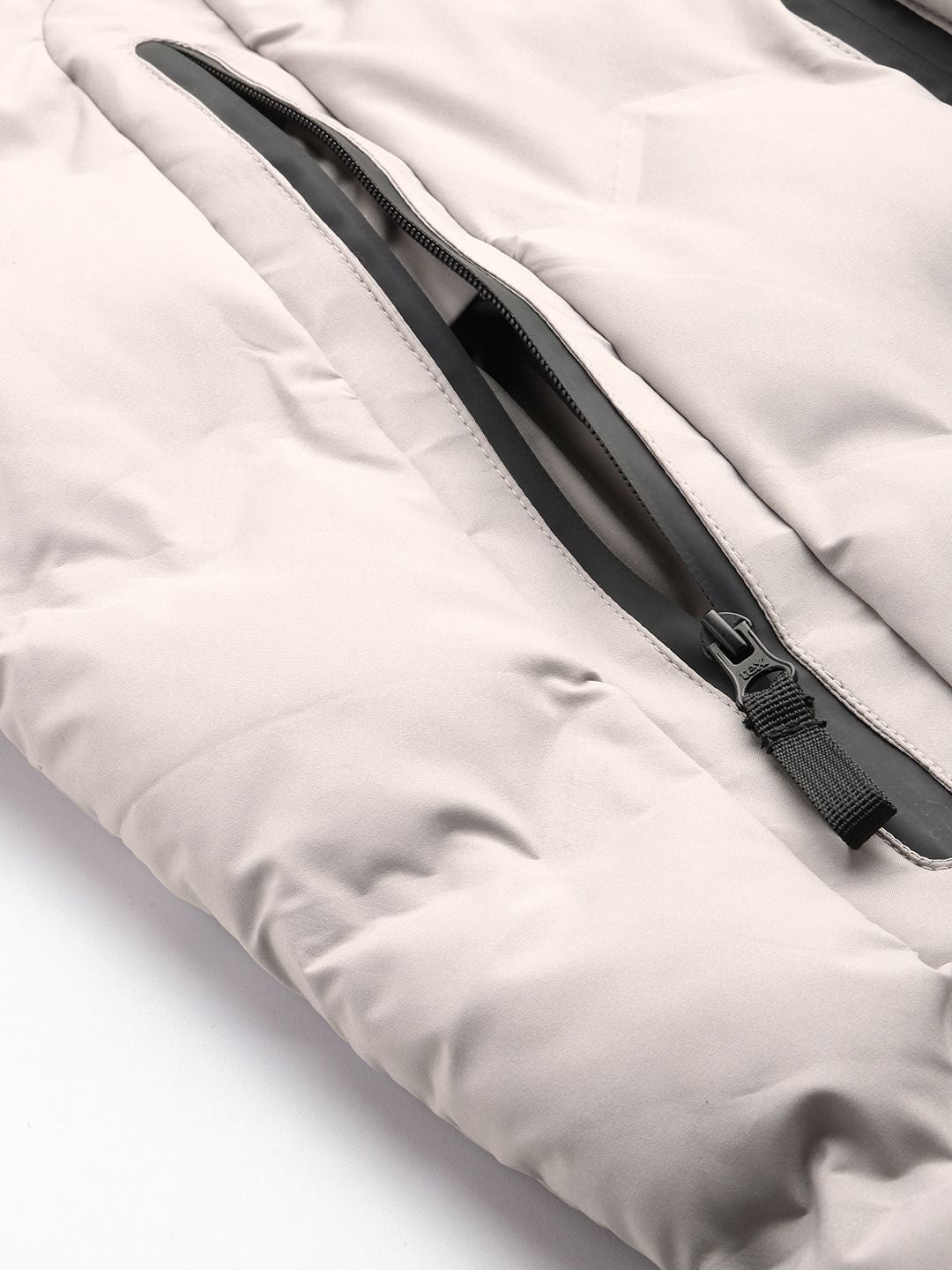 Mr Bowerbird Mock Collar With Detachable Hood Puffer Jacket