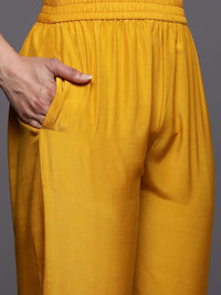 Libas Floral Embroidered Kurta with Trousers & With Dupatta