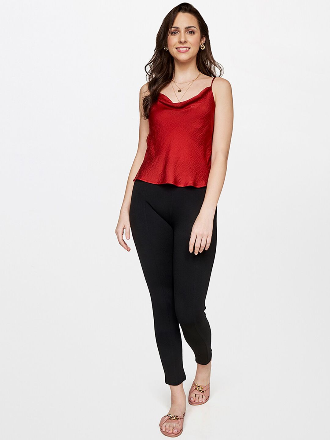AND Women Black Trousers