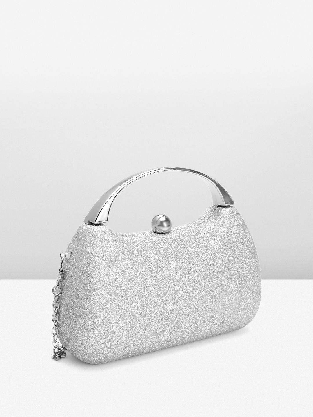 Lino Perros Shimmer Detail Party Box Clutch