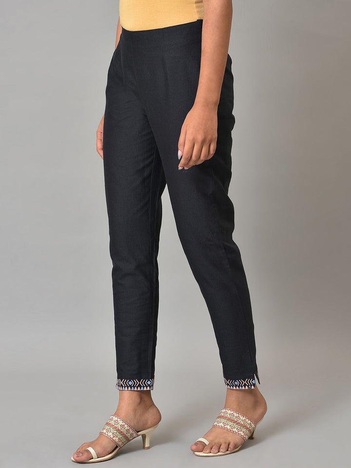 W Women Mid-Rise Regular Fit Trousers