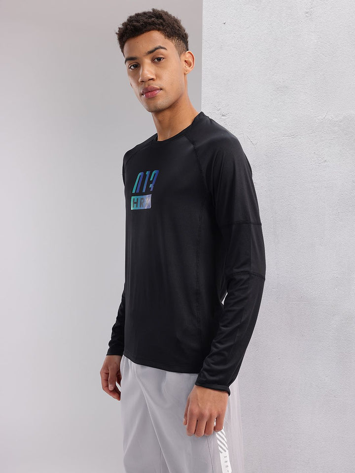 HRX by Hrithik Roshan Rapid Dry Printed Training T-Shirt