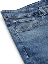 SPYKAR Men Slim Fit Low-Rise Heavy Fade Stretchable Jeans