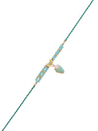 Voylla Turquoise Beads Kid's Fruit Motif Rakhi