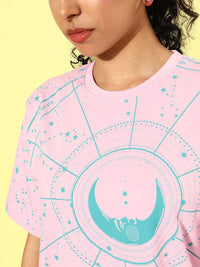 DILLINGER Pure Cotton Printed Oversized T-shirt