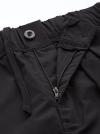 The Indian Garage Co Men Loose Fit Pleated Cargos Trousers