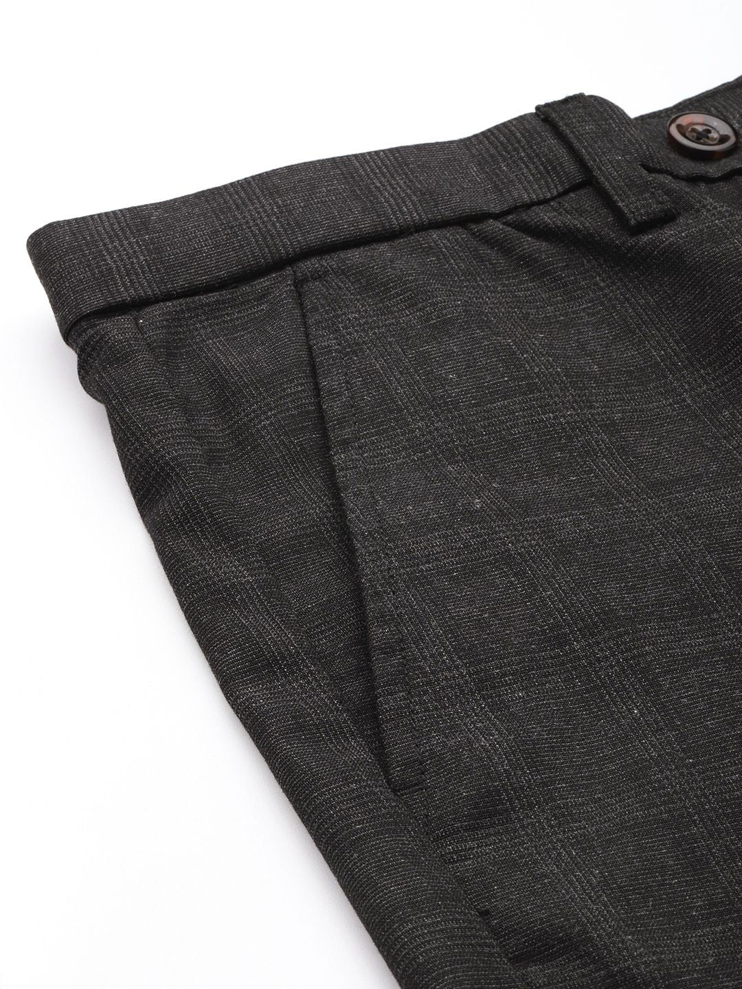 The Indian Garage Co Checked Chinos Trousers