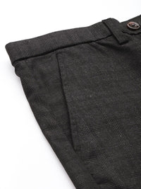 The Indian Garage Co Checked Chinos Trousers