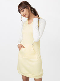 AND Yellow & White T-shirt Dress