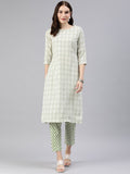KALINI Women Ethnic Motifs Printed Regular Kurta with Trousers