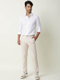 RARE RABBIT Men Mazzios Mid-Rise Slim Fit Trouser