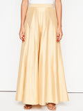 Global Desi Women Flared Pleated Trousers