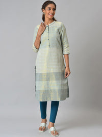 Aurelia Festive Geometric Print Kurta