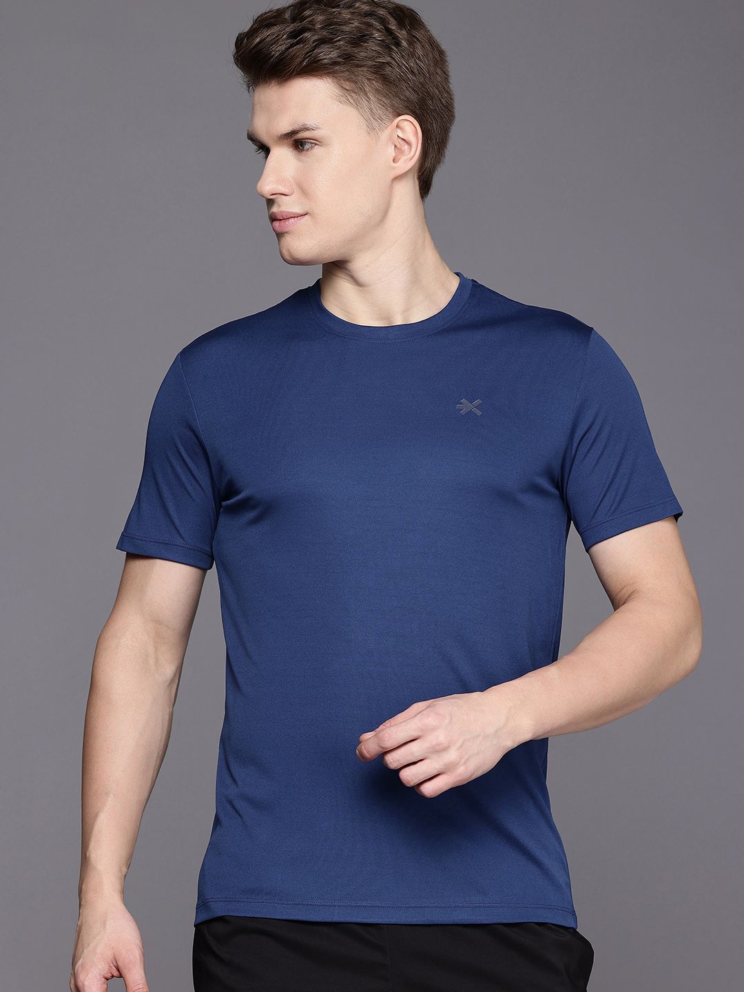 HRX by Hrithik Roshan PERFORMANCEBONDED Rapid-Dry Training or Gym Sports T-shirt