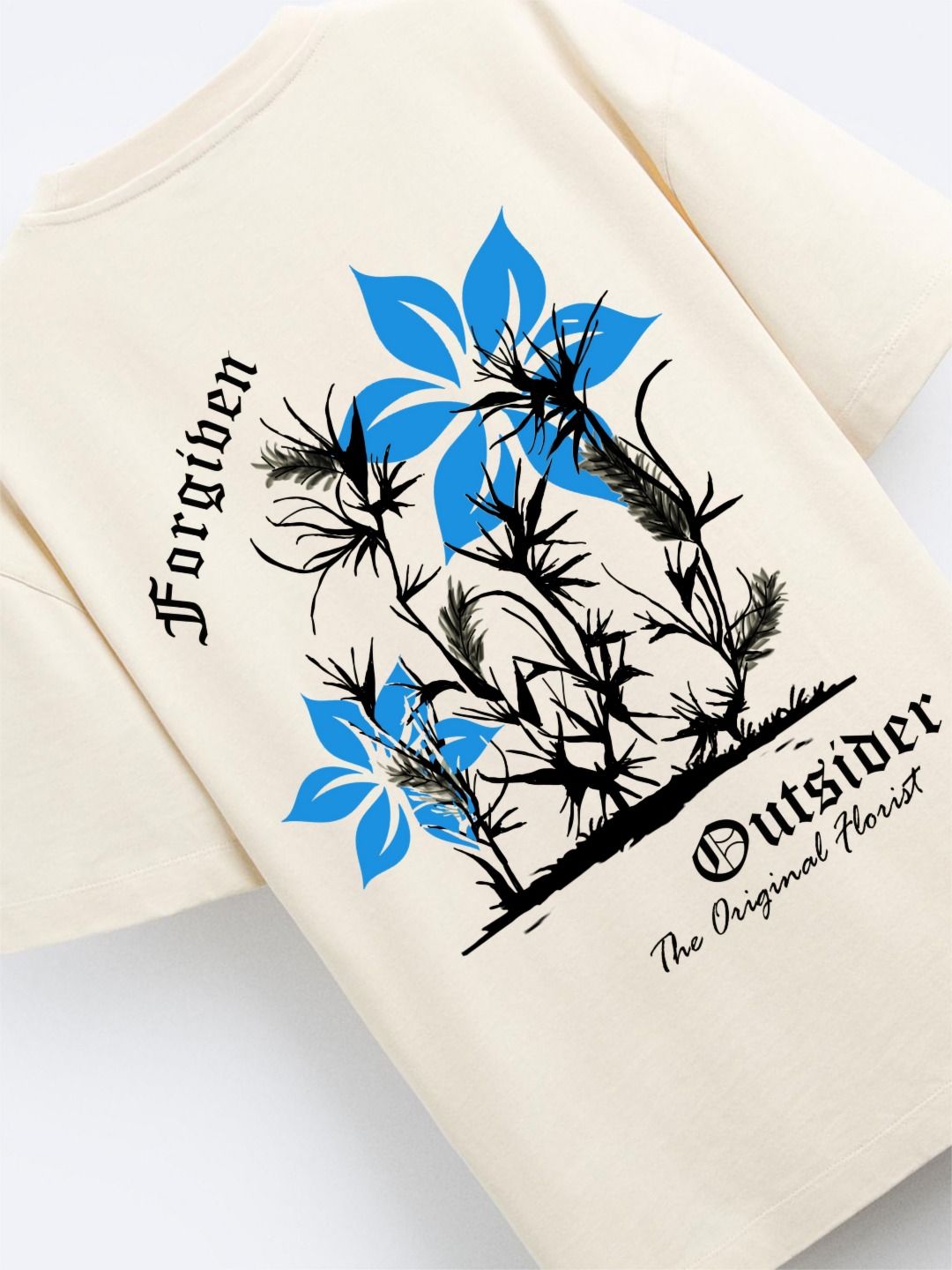 ADRO Men Typography Printed Applique T-shirt