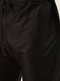 SOJANYA Mandarin Collar Regular Kurta With Churidar & Nehru Jacket