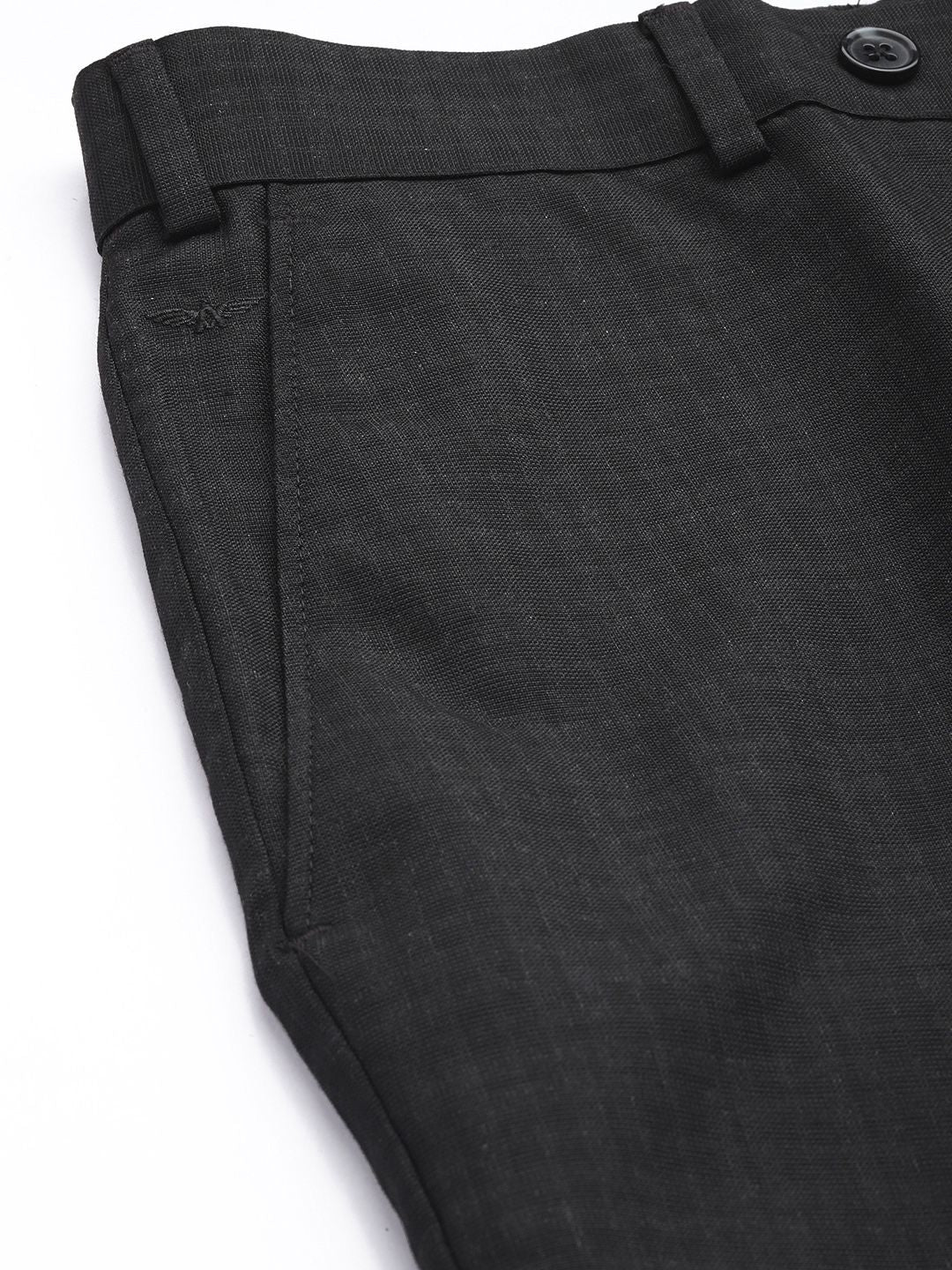 Park Avenue Men Checked Formal Trousers