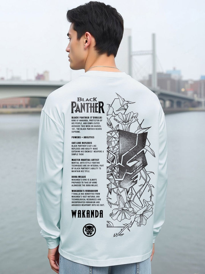 Bewakoof Men Graphic Printed Round Neck Pure Cotton Oversized T-Shirt