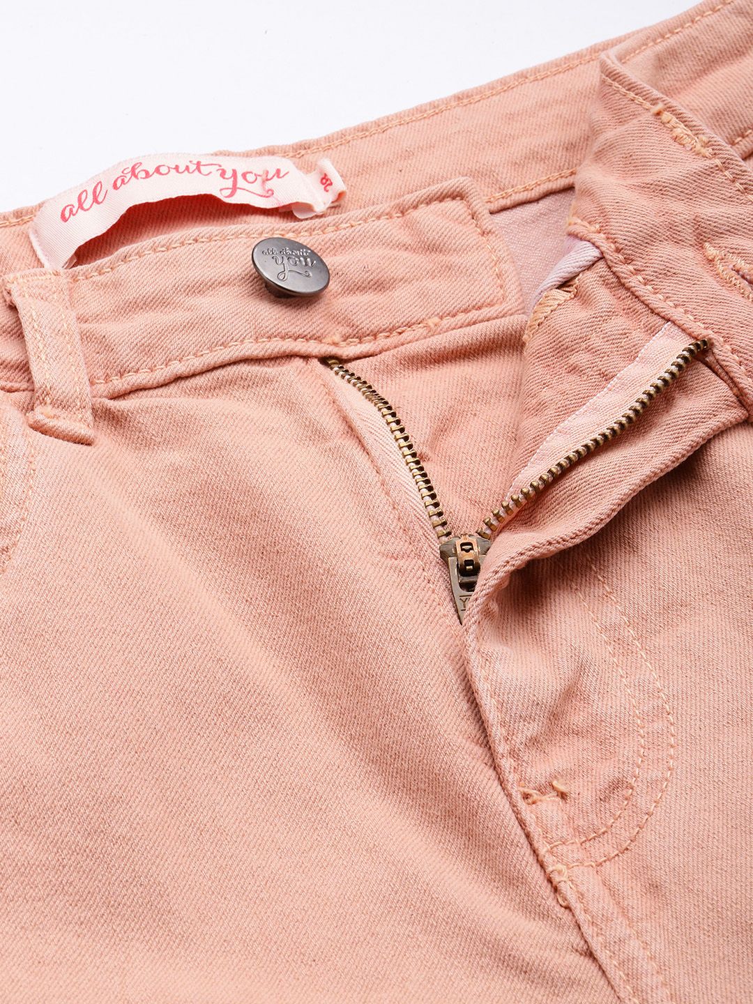 all about you Women Straight Fit High-Rise Stretchable Jeans