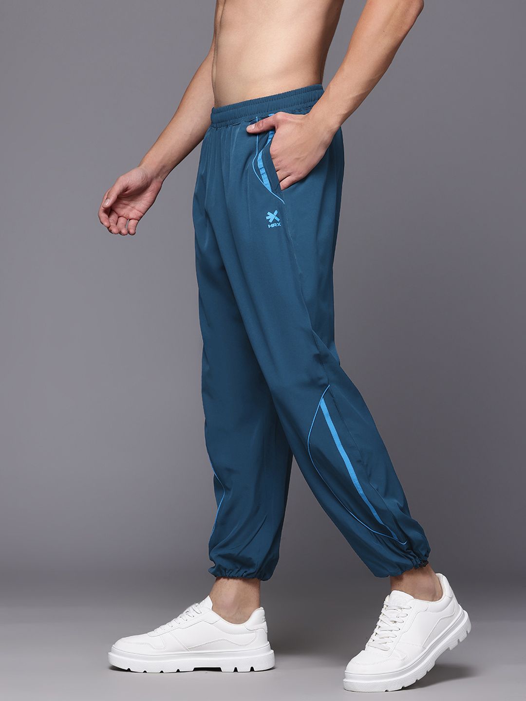 HRX by Hrithik Roshan Men Paneled Rapid-Dry Sports Joggers