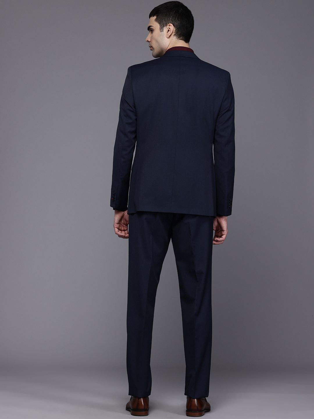 Raymond Regular Fit Single Breasted Formal Blazer With Trouser