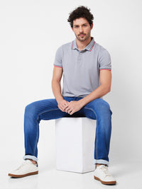 SPYKAR Polo Collar Slim Fit T-shirt