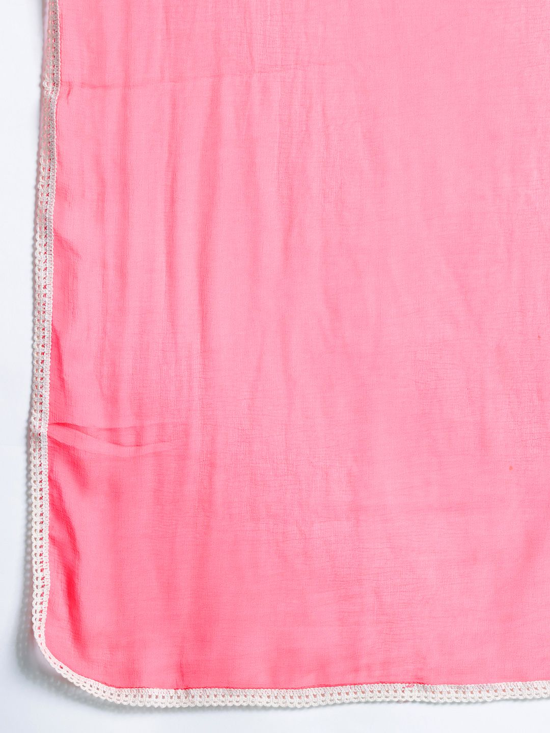 Indo Era Floral Printed Beads and Stones Linen Kurta with Trousers & With Dupatta
