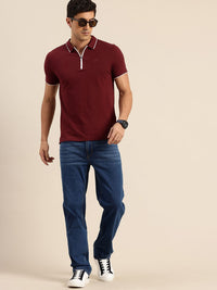 Being Human Pure Cotton Polo Collar Casual T-shirt