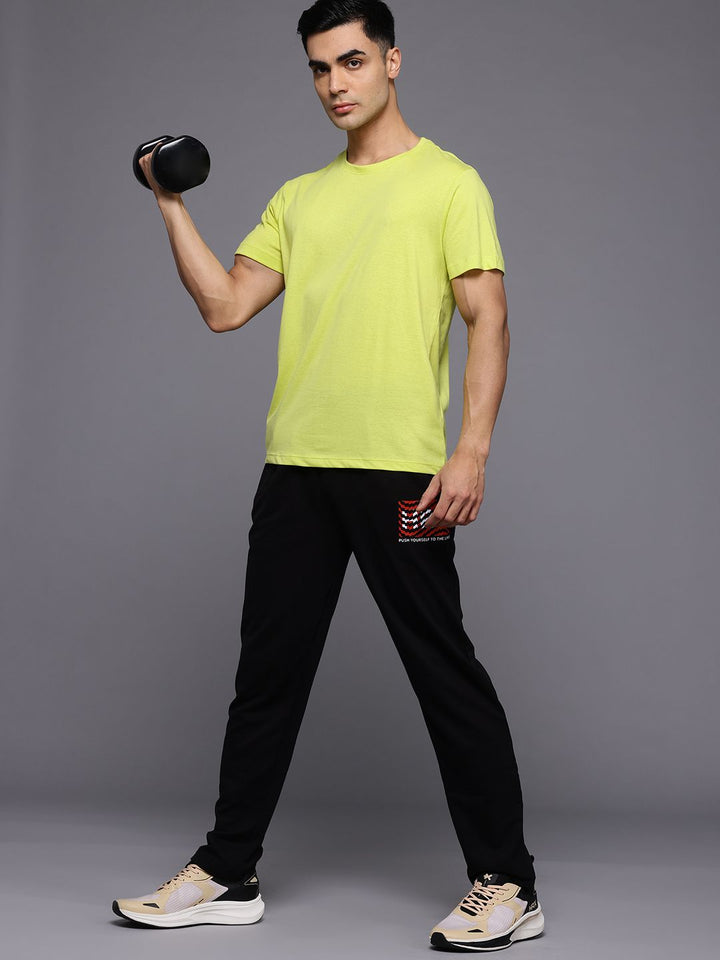 HRX by Hrithik Roshan Typography Print Training T-shirt