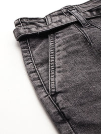 DressBerry Women High-Rise Denim Shorts