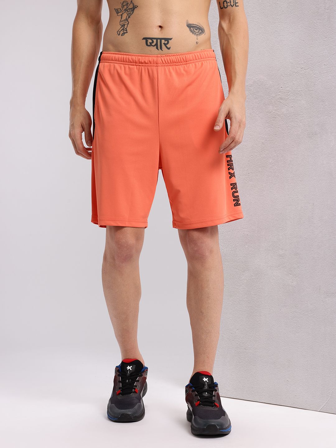 HRX by Hrithik Roshan Men Printed Rapid-Dry Running Shorts