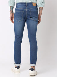 SPYKAR Men Super Skinny Fit Low-Rise Light Fade Stretchable Jeans