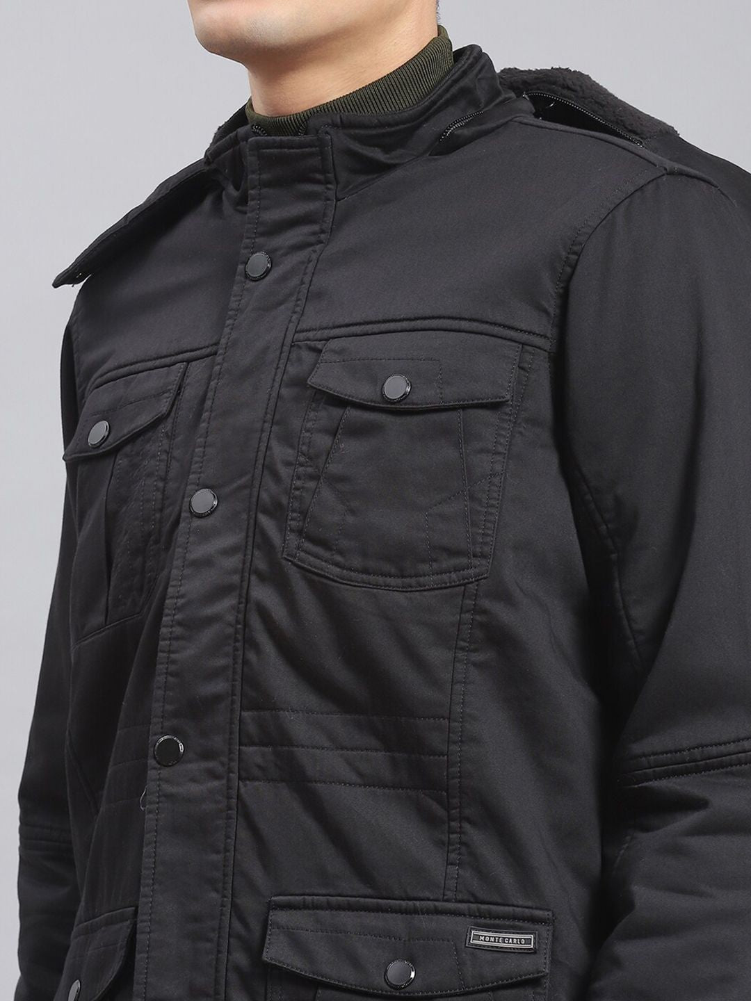 Monte Carlo Lightweight Hooded Bomber Jacket