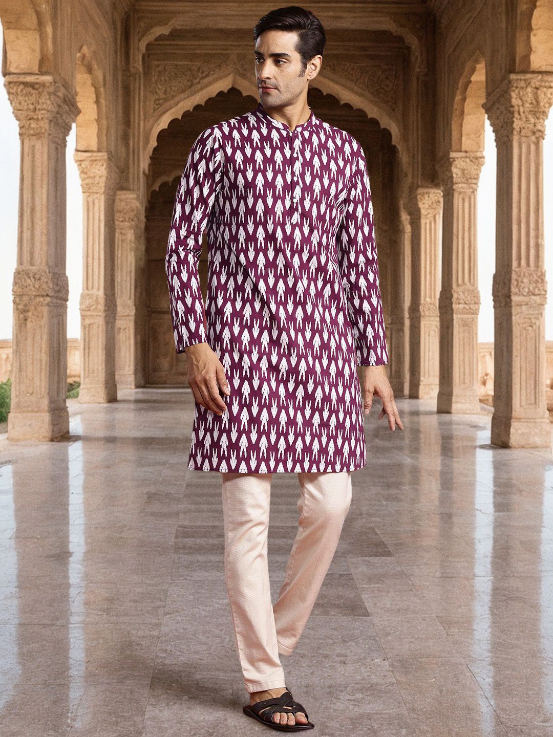 Anouk Pure Cotton Printed Kurta
