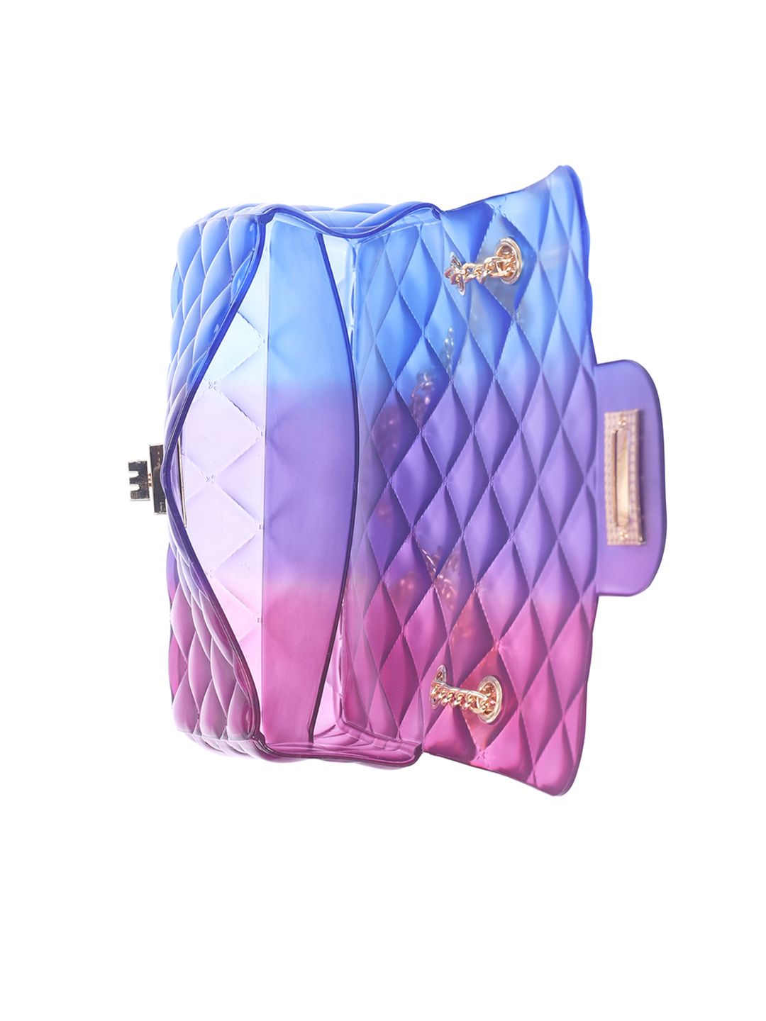 Lino Perros Textured Structured Shoulder Bag with Quilted