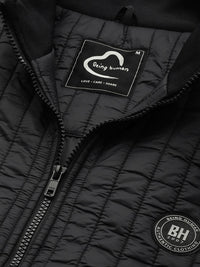 Being Human Mock Neck Padded Jacket