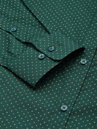 Park Avenue Pure Cotton Slim Fit Printed Formal Shirt