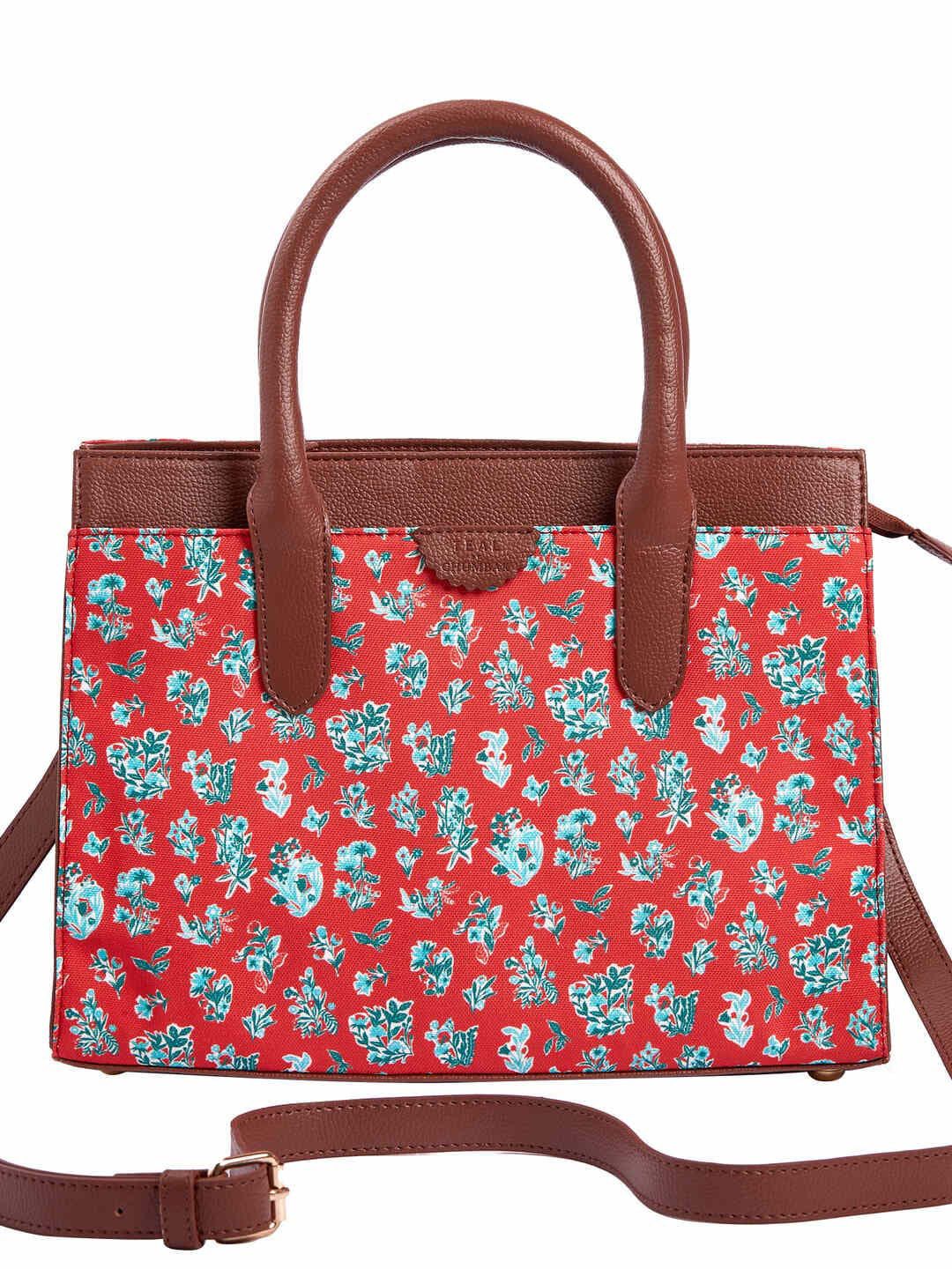 TEAL BY CHUMBAK Floral Printed Sling Bag