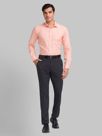 Park Avenue Slim Fit Geometric Printed Pure Cotton Formal Shirt