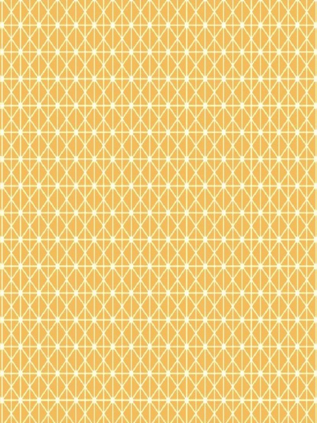 URBAN SPACE Yellow & White Pack of 3 Printed Square Cushion Covers
