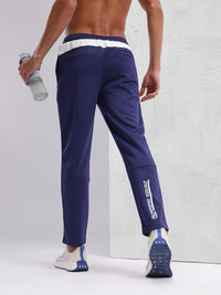HRX by Hrithik Roshan Men Typography Detail Paneled Rapid-Dry Running Track Pants
