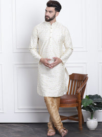SOJANYA Kurta Lurus Kolar Mandarin Sulam Bunga