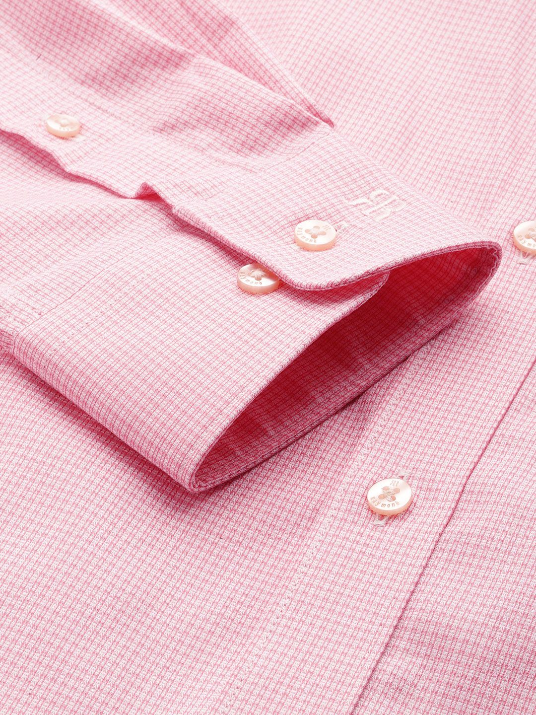 Raymond Slim Fit Checked Pure Cotton Formal Shirt