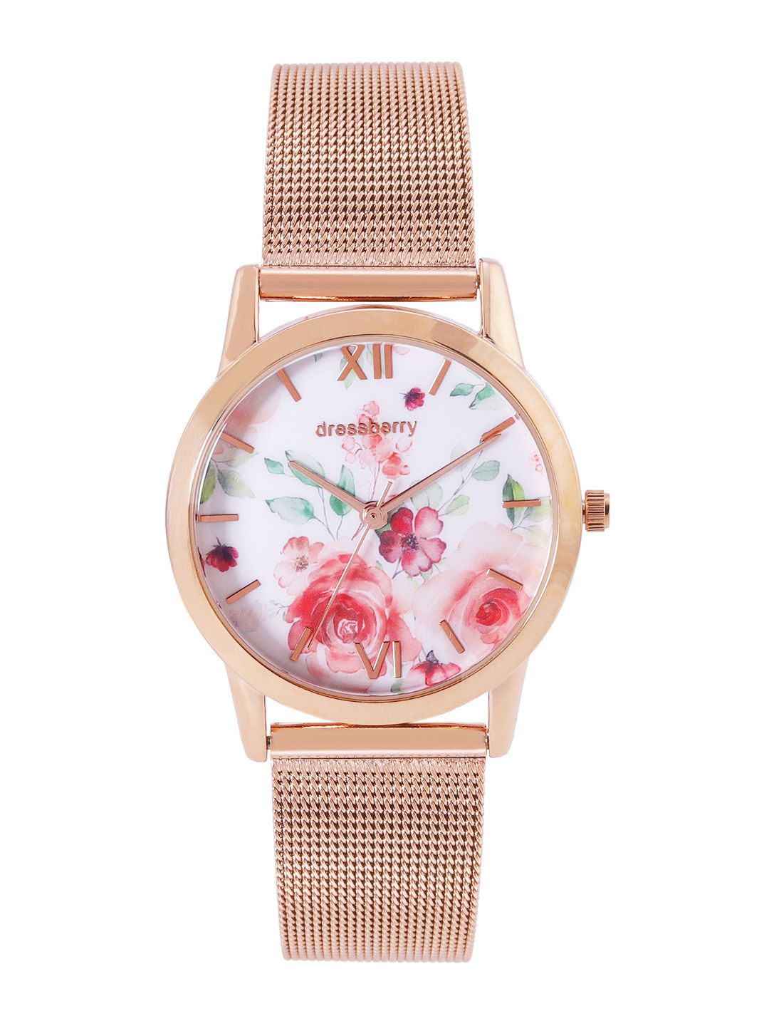 DressBerry Women White Analogue Watch MFB-PN-PF-DK2686