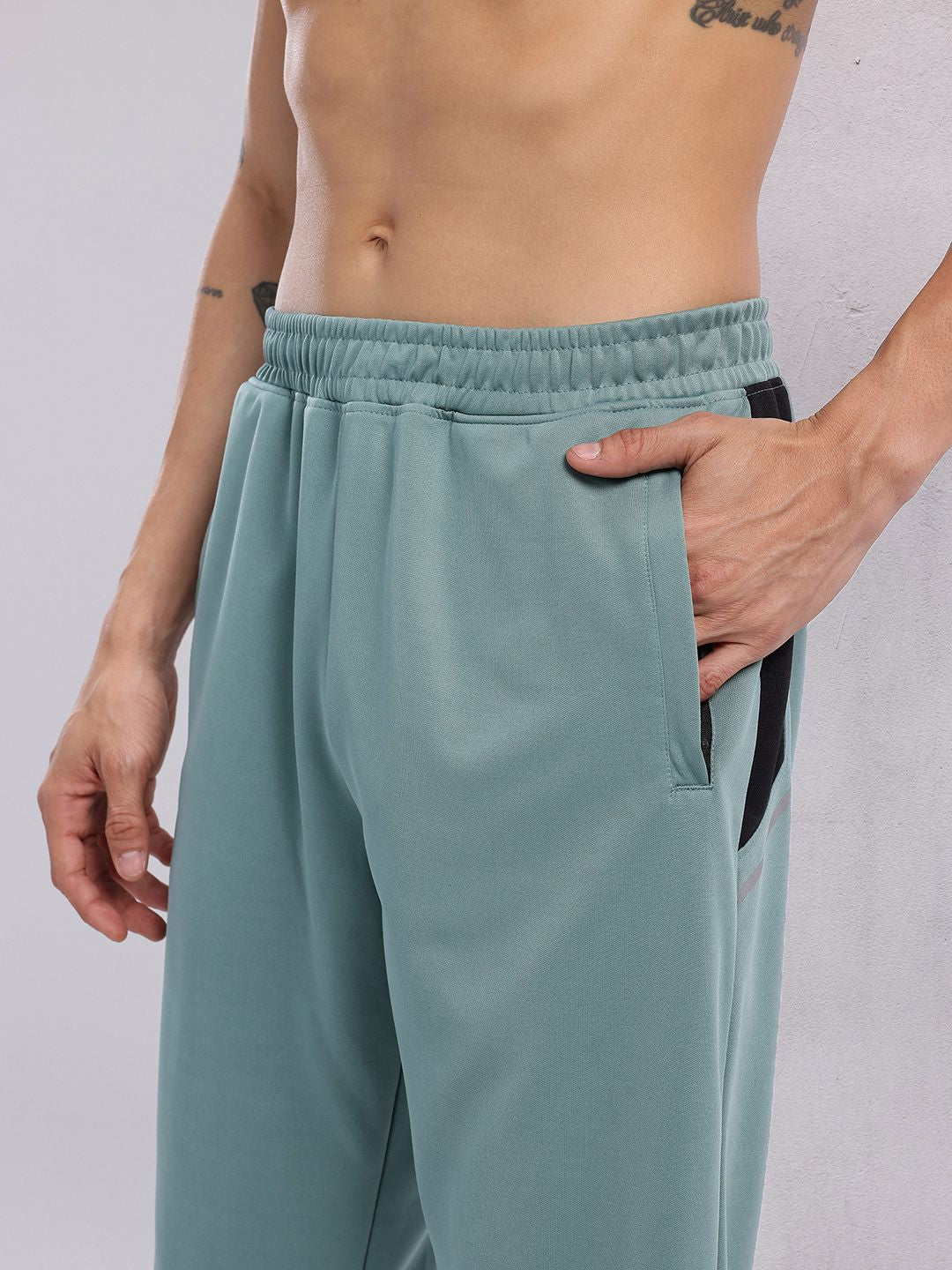 HRX by Hrithik Roshan Men Mid-Rise Rapid-Dry Running Track Pants