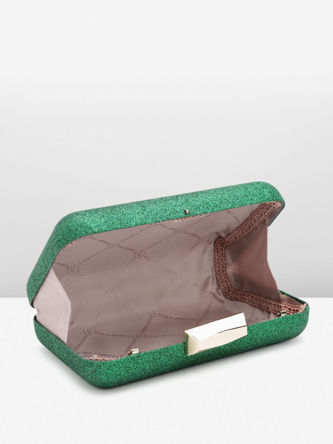 Lino Perros Women Shimmery Party Box Clutch