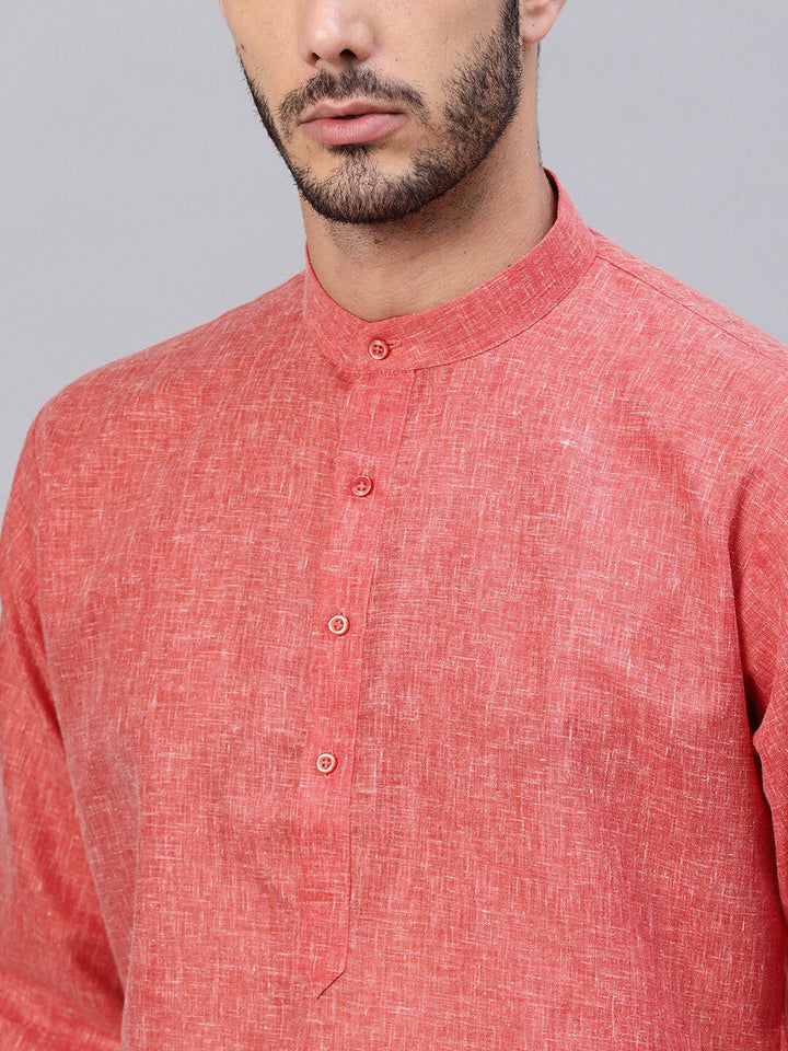 SOJANYA Mandarin Collar Straight Kurta