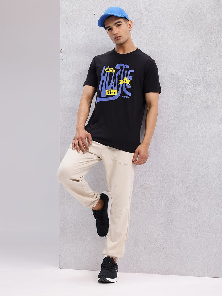HRX by Hrithik Roshan Typography Printed T-shirt